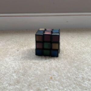 This is a heat sensitive Rubiks cube